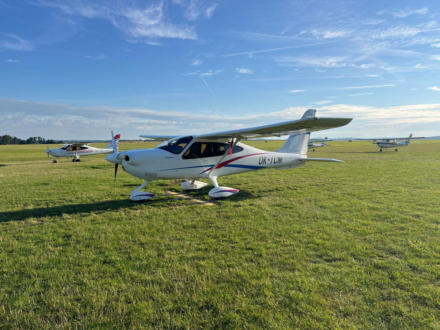 Let lietadlom Tecnam P2010